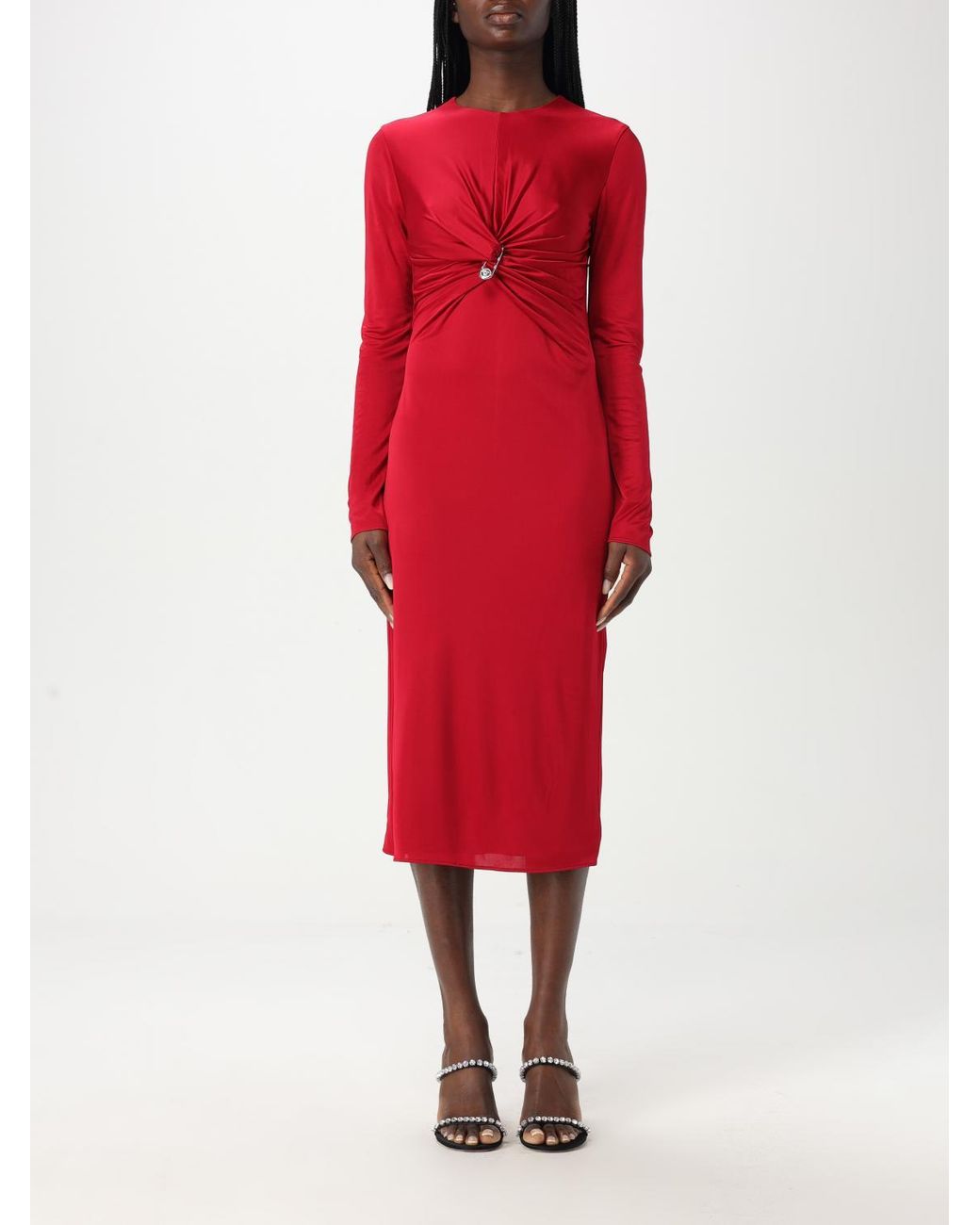Versace Red Party Dresses