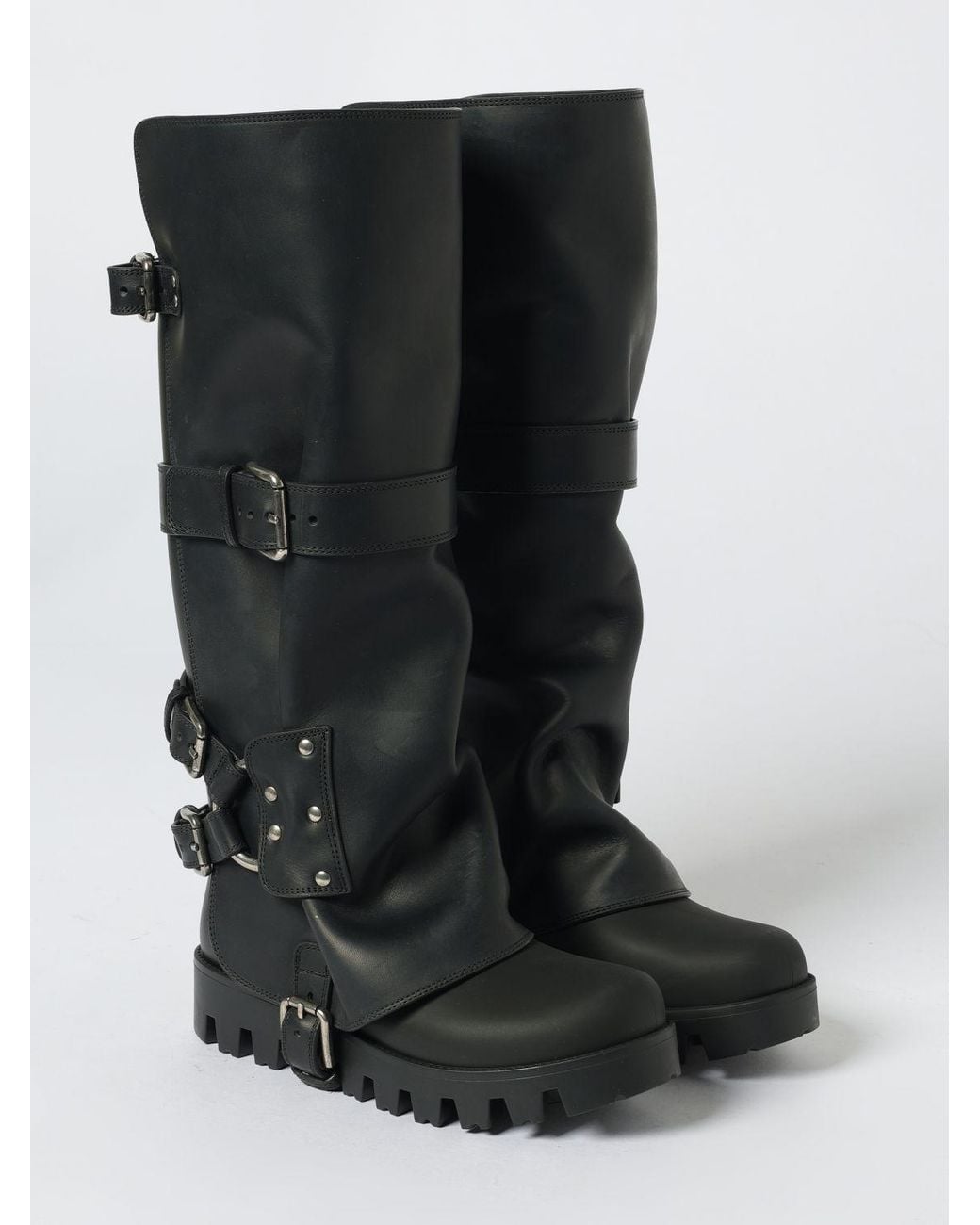 Dolce & Gabbana Black Flat Ankle Boot