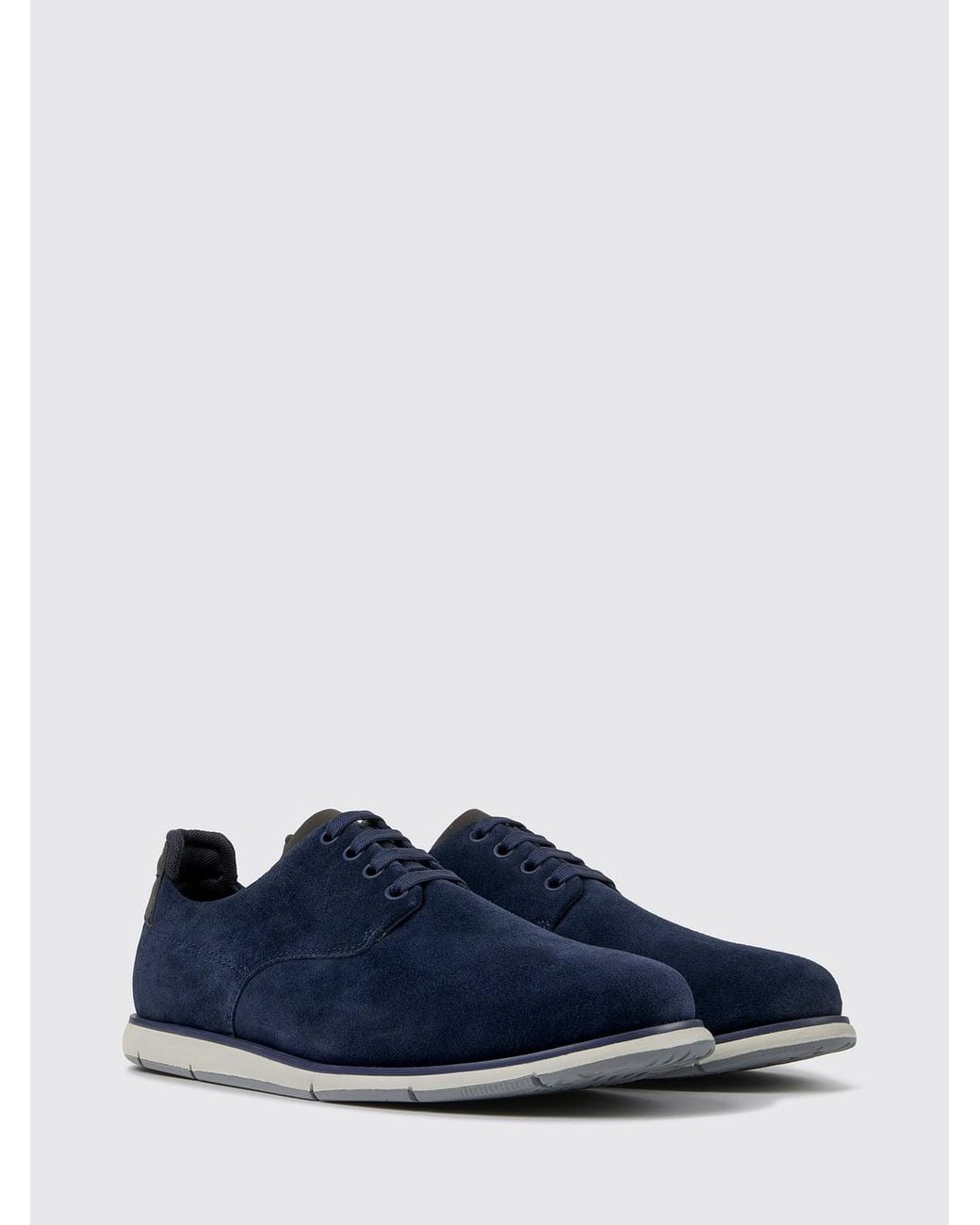 Camper Blue Brogue Shoes for men
