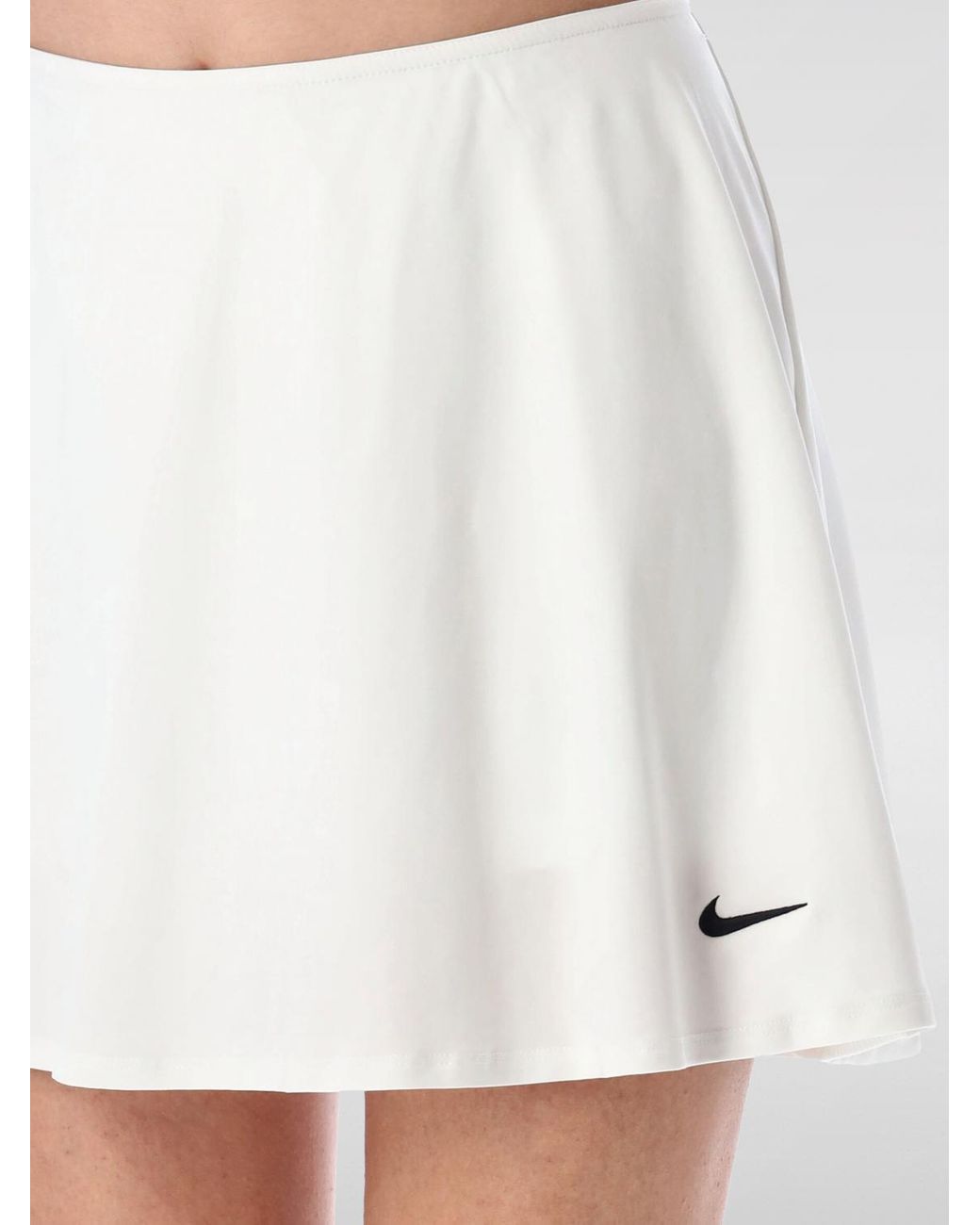Nike White Stretch Technical Fabric Skirt