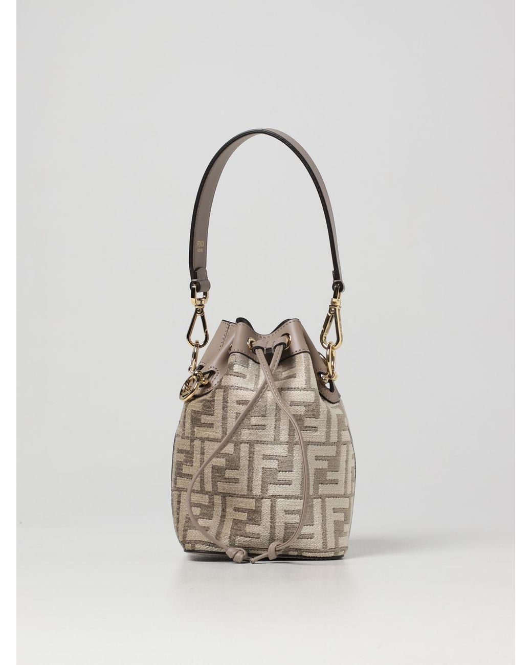 Fendi Mini Bag Woman in Gray | Lyst