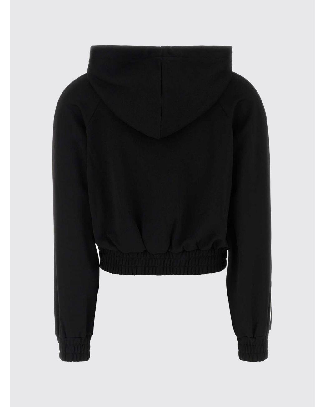 Michael Kors Blue Mk Monogram Logo Zip-Up Hoodie