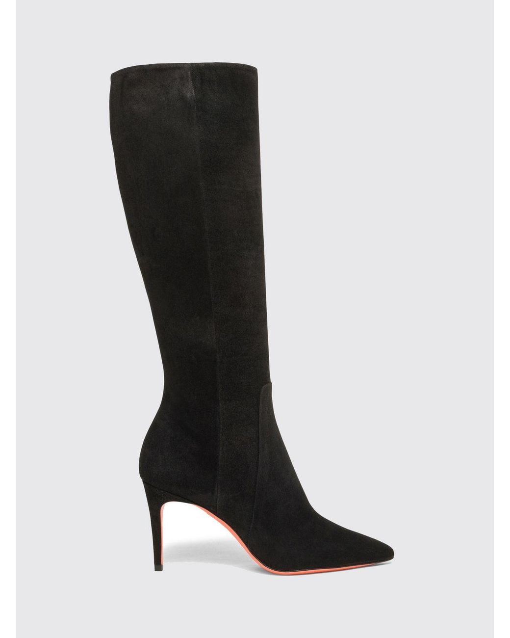 Santoni Black Boots