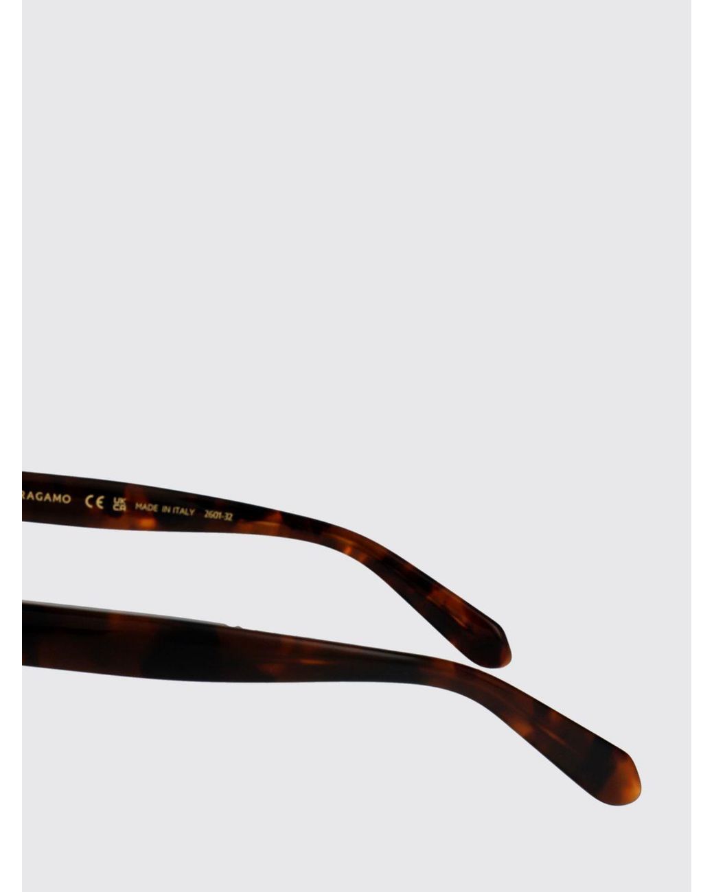 Ferragamo Brown Rectangular Aviator Sunglasses for men