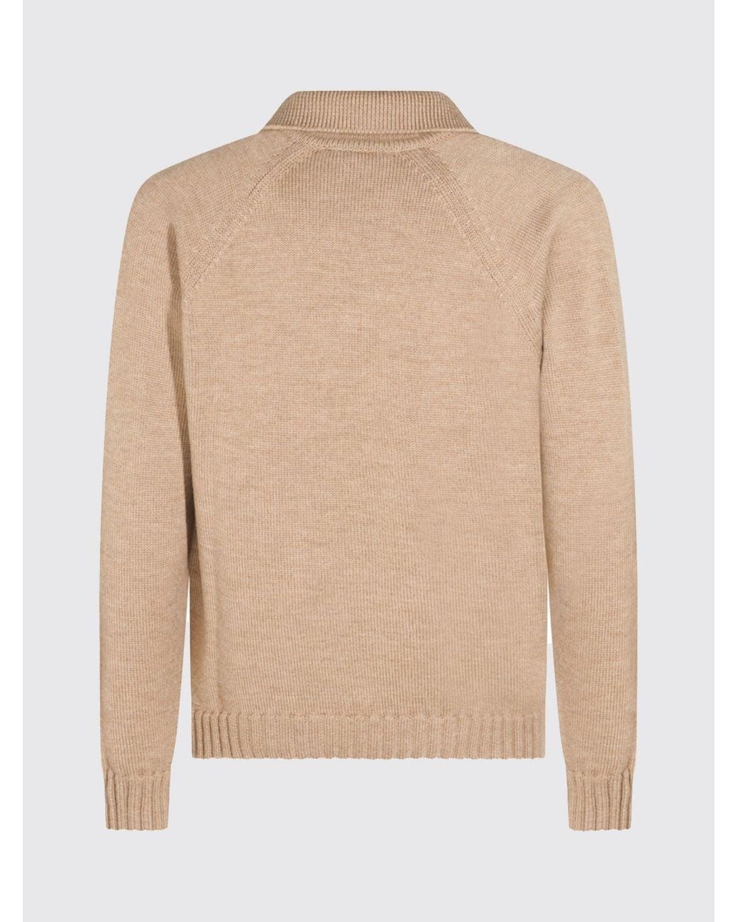 Zanone Natural Knit Polo Jumper for men