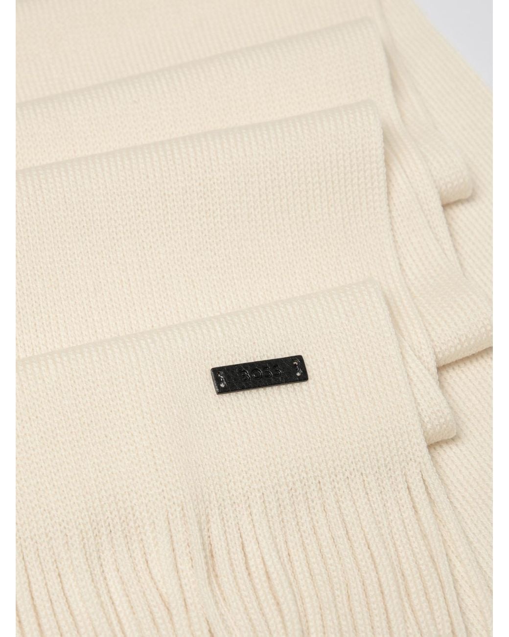 Boss Natural Scarf for men