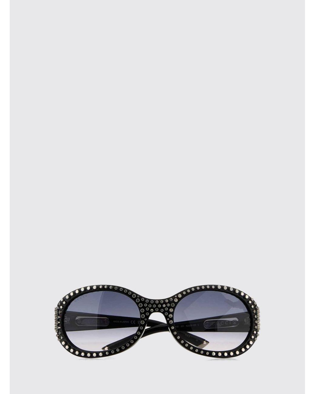 Gucci White Rounded-Frame Sunglasses