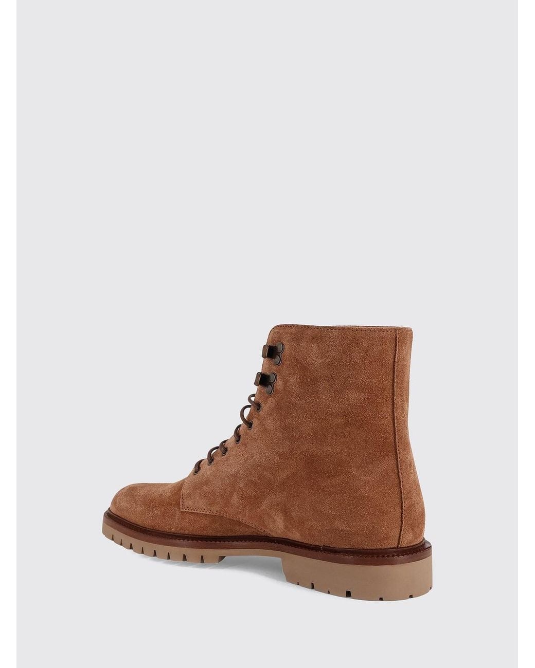 Brunello Cucinelli Brown Boot for men