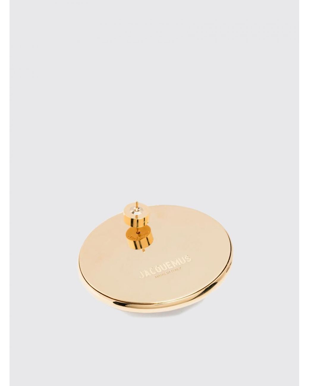 Orecchini Rond di Jacquemus in White