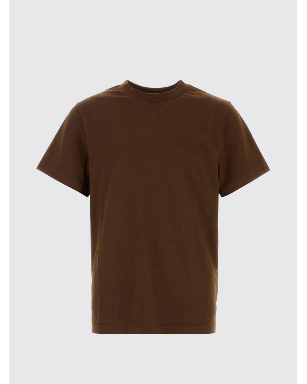 Camiseta Básica De Jersey Entire studios de hombre de color Brown