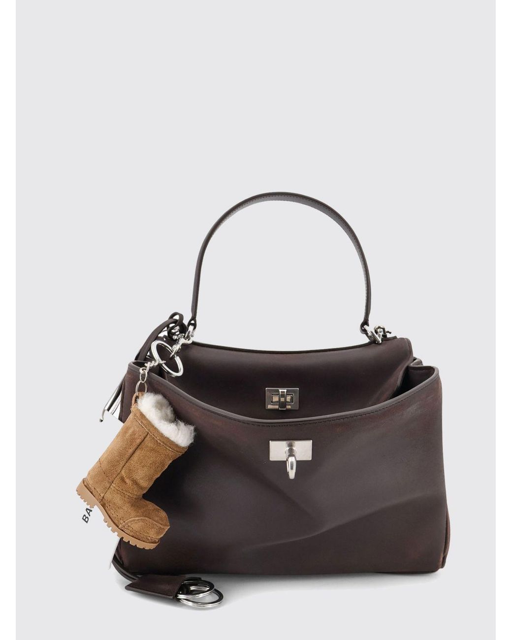 Balenciaga Black Small Rodeo Handbag
