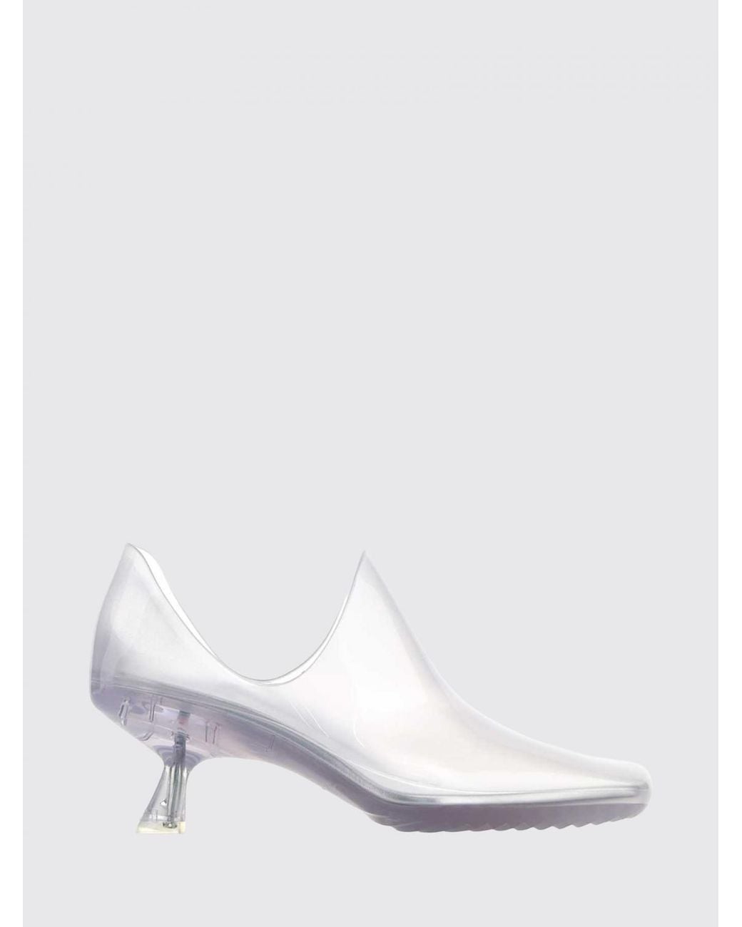 Loewe White Slip On Pumps