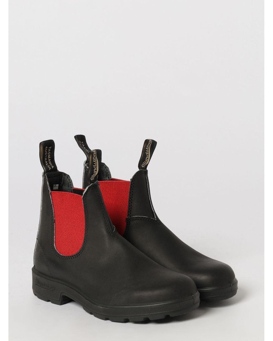Blundstone Black 508 Smooth Leather Chelsea Boots With Double Pull Tab