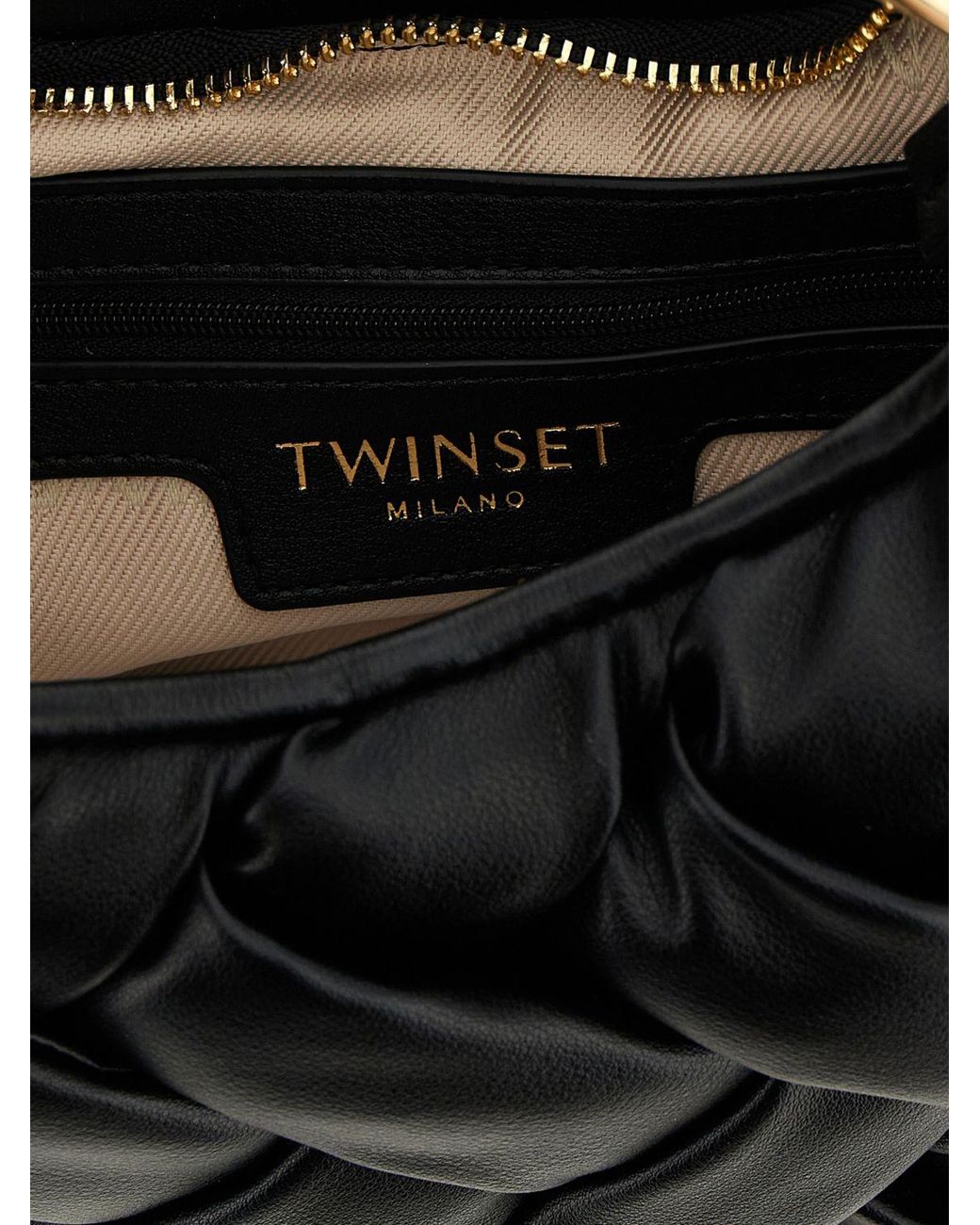 Borsa Hobo di Twinset in Black