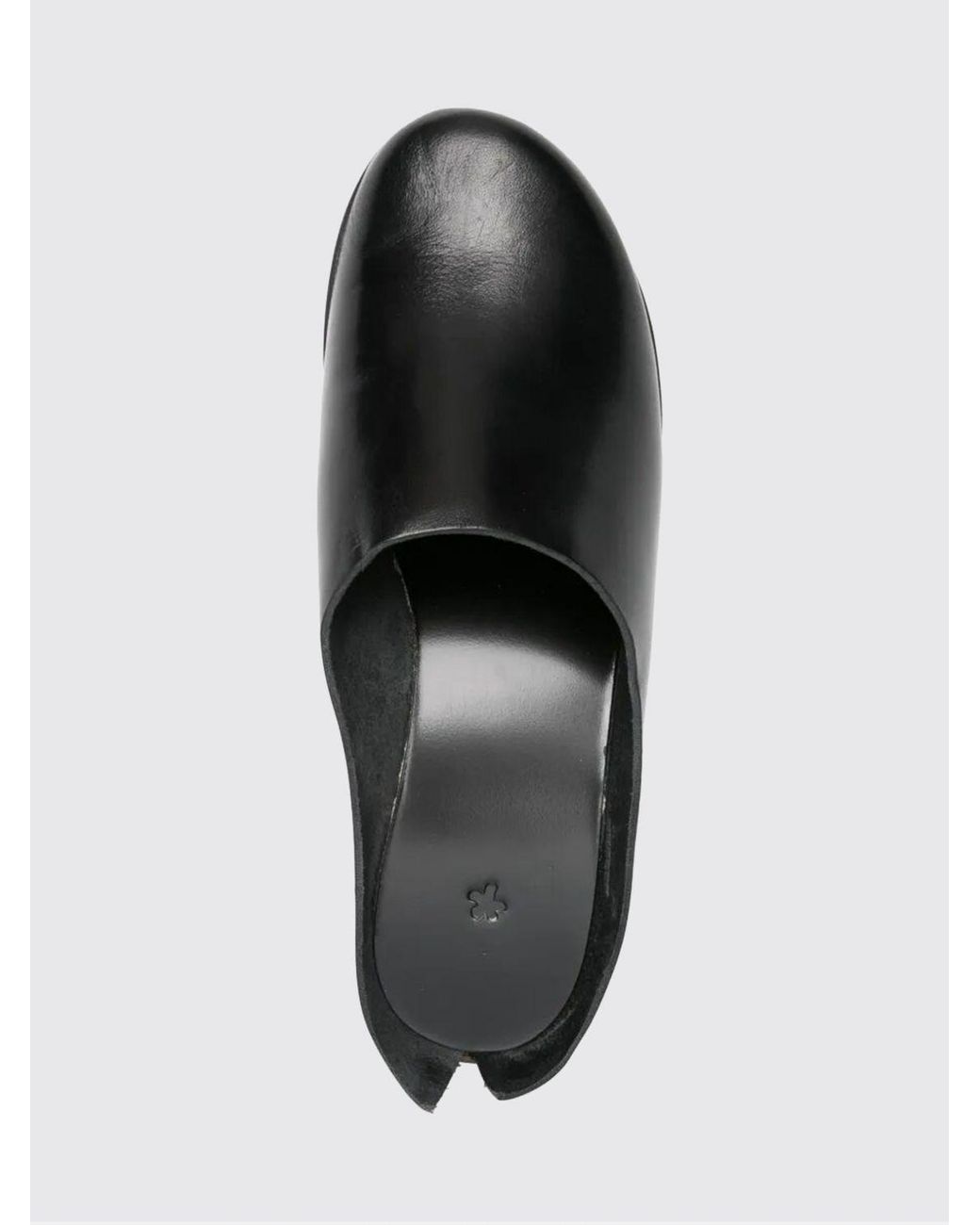 Daniela Gregis White Leather Mules