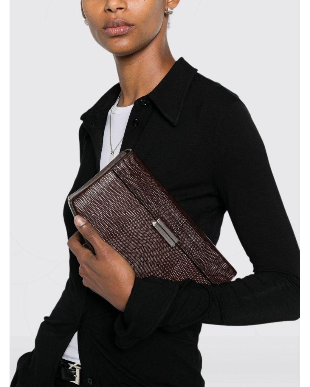 Totême Brown Shoulder Bag
