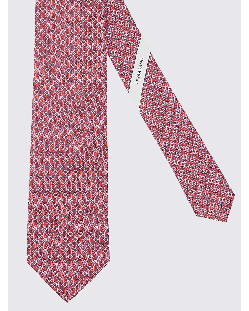 Ferragamo Pink Tie for men