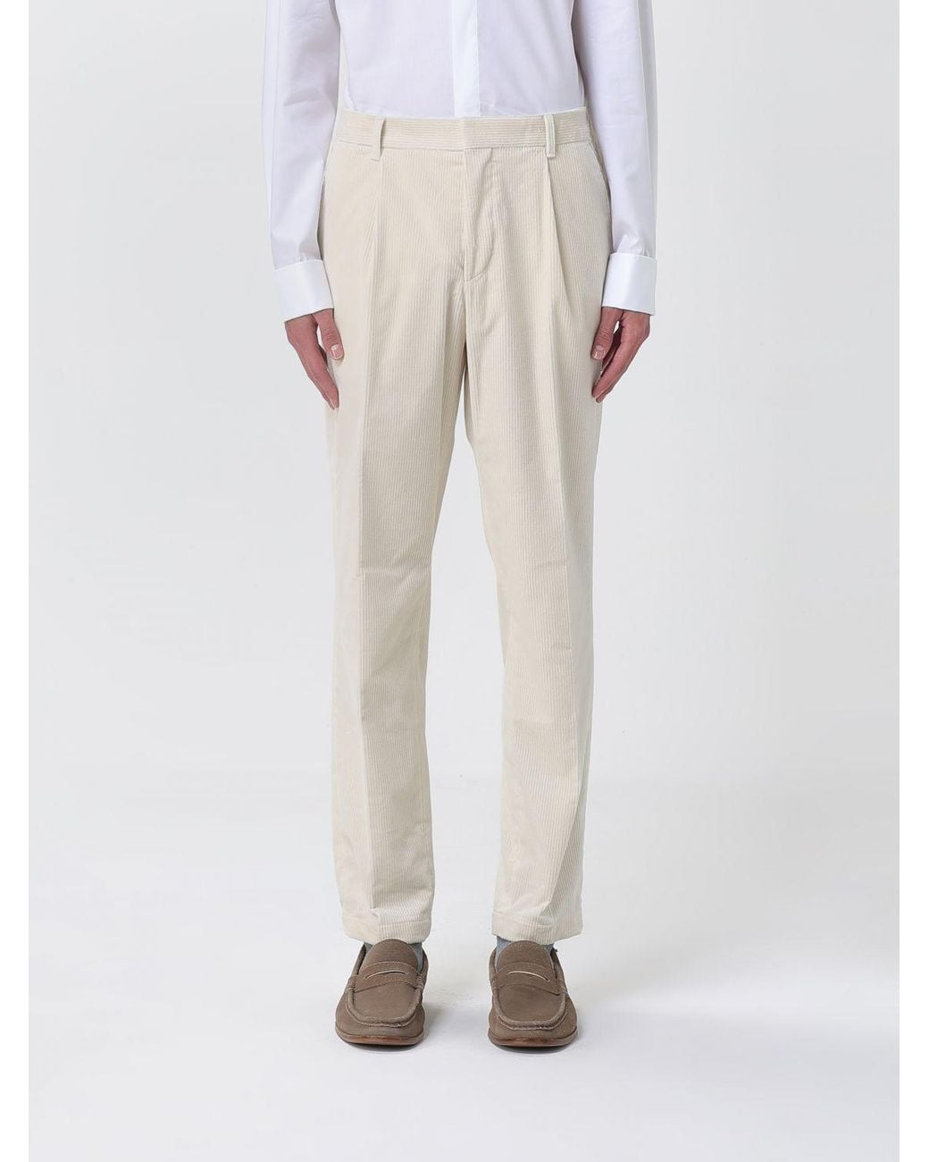 Boss White Trousers for men