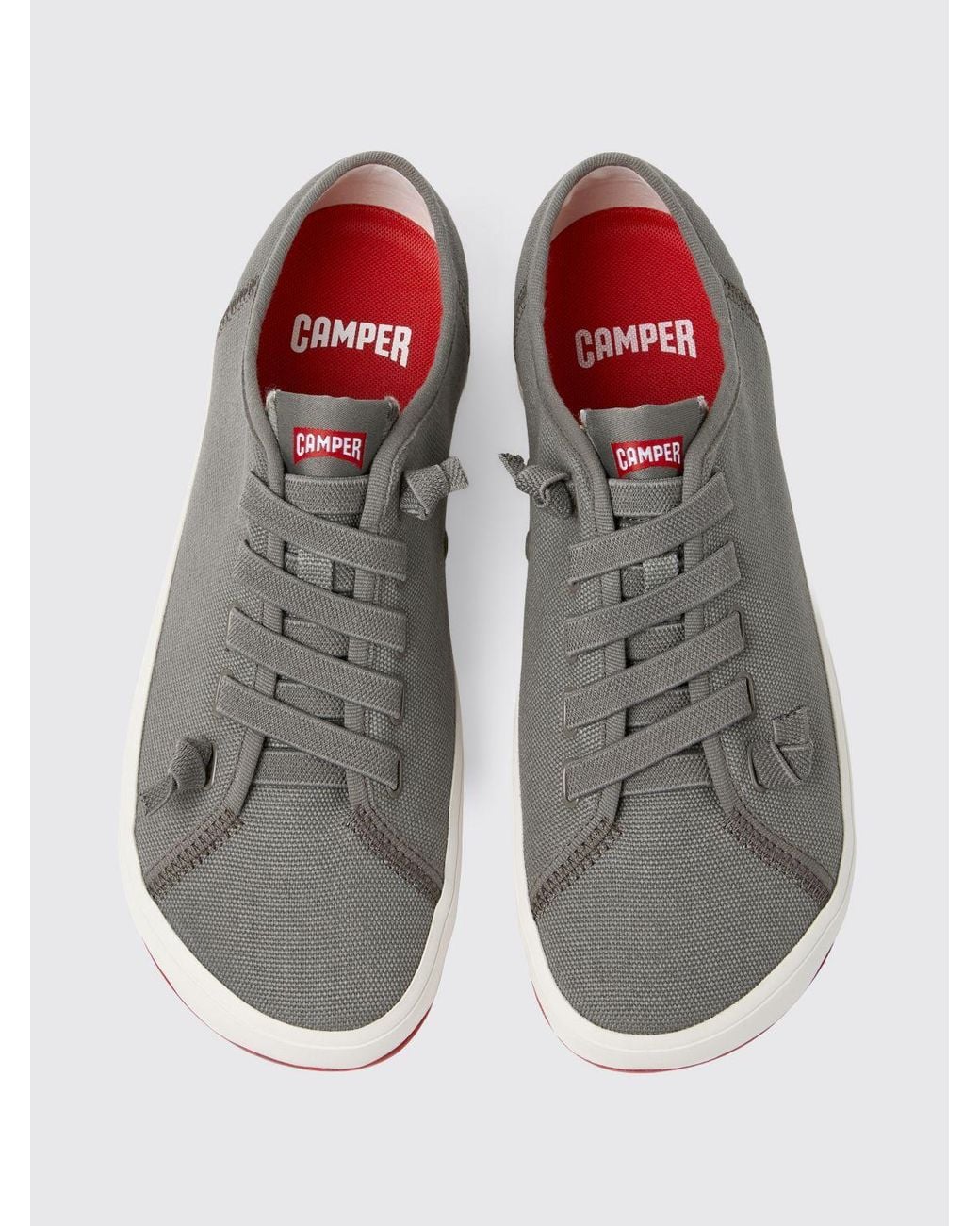 Camper White Recycled Cotton Peu Rambla Ii Sneakers for men