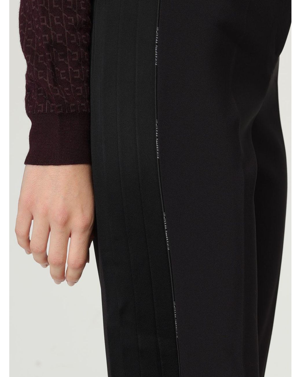 Elisabetta Franchi Black Trousers