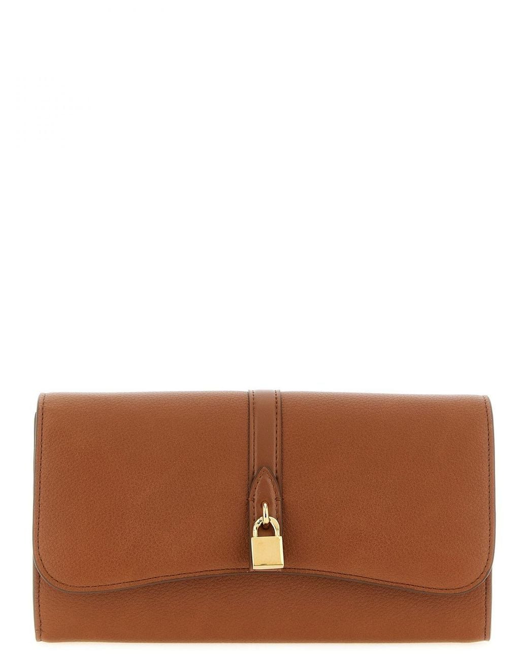 Stella McCartney Brown Ryder Faux Leather Wallet Bag