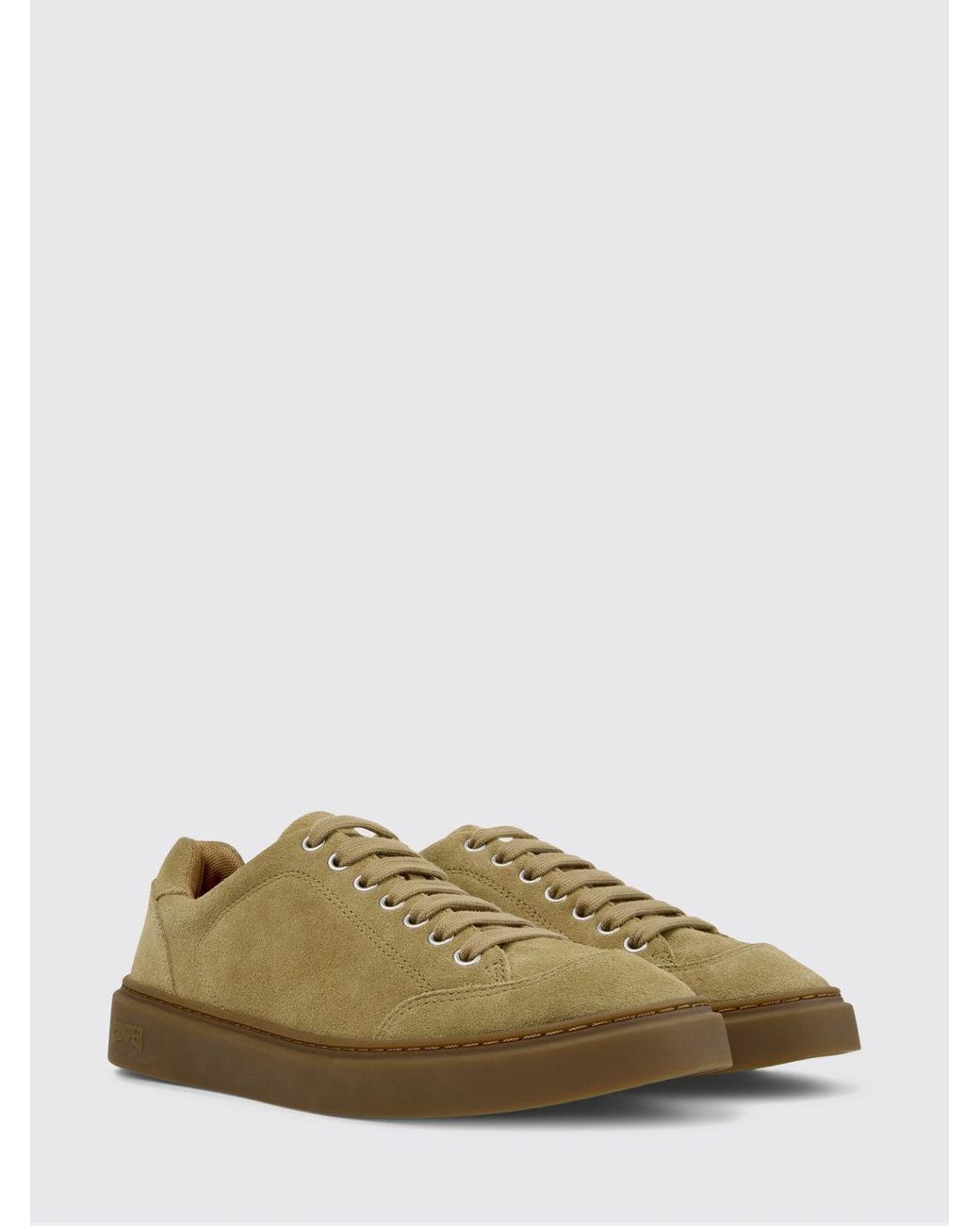 Camper Green Runner Twentyfive Suede Sneakers for men