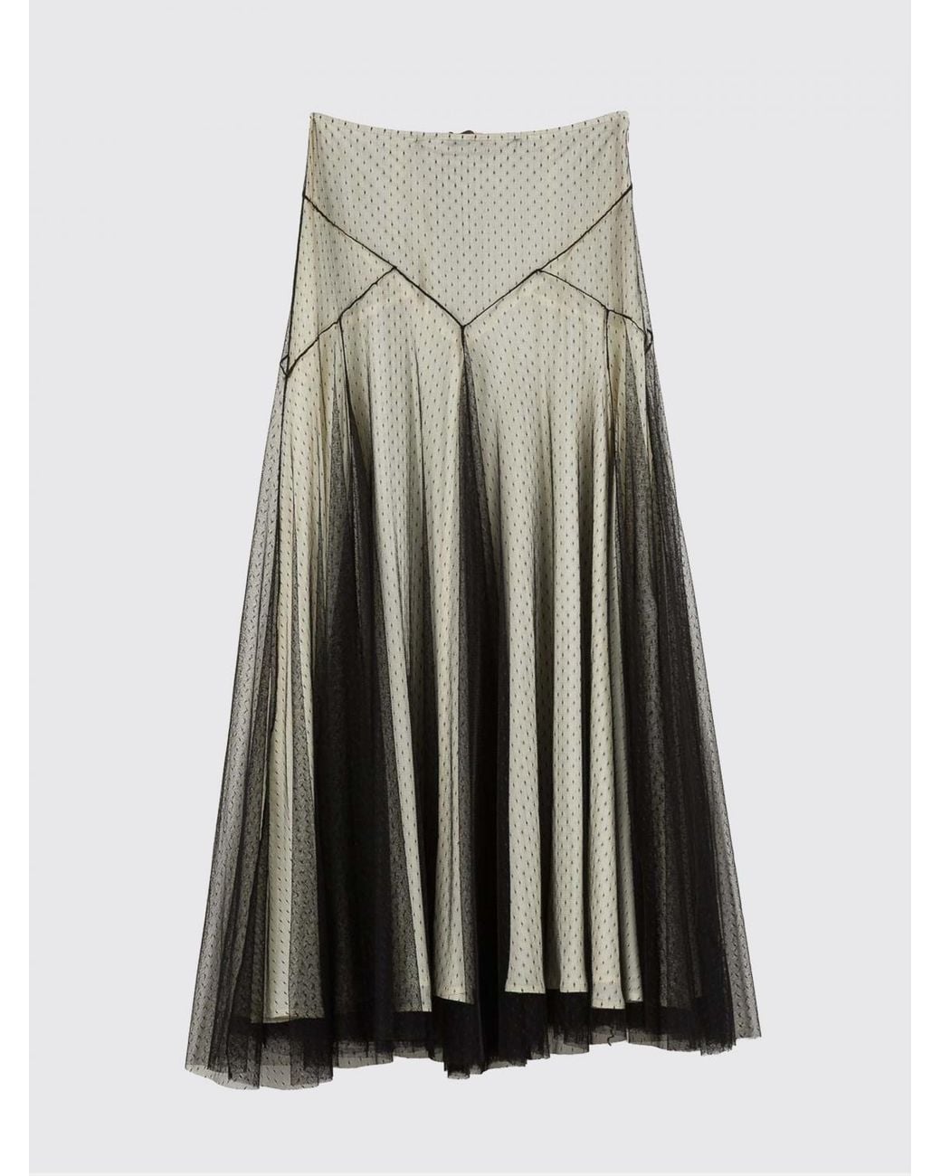 Twinset Gray Skirt
