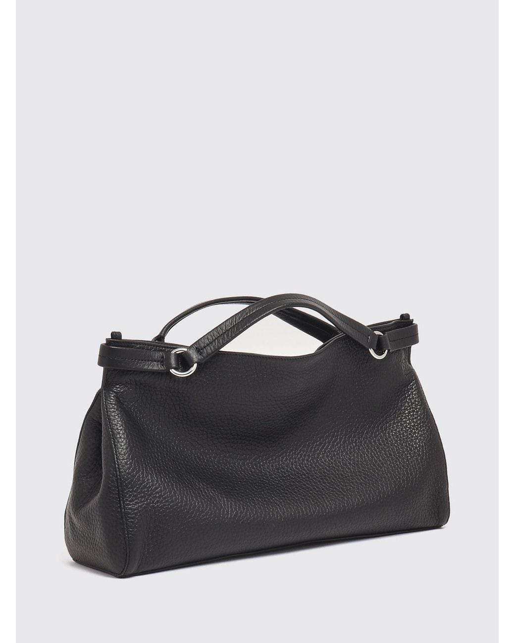 Orciani Black Virgo Handbag