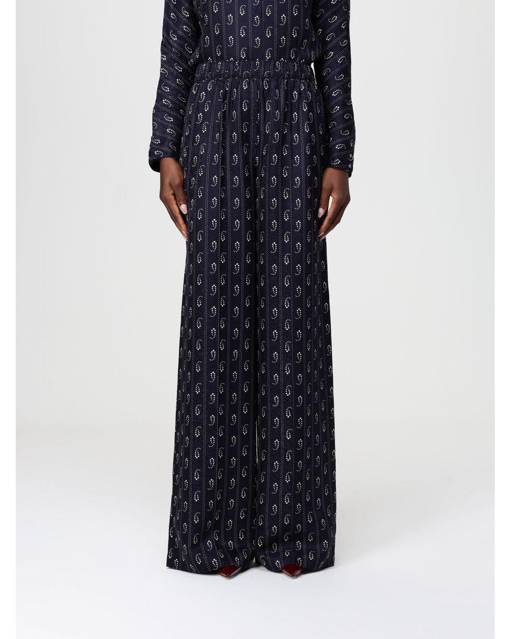 Tory Burch Blue Trousers