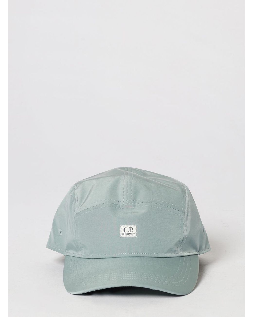 C P Company Green Technical Fabric Baseball Cap for men