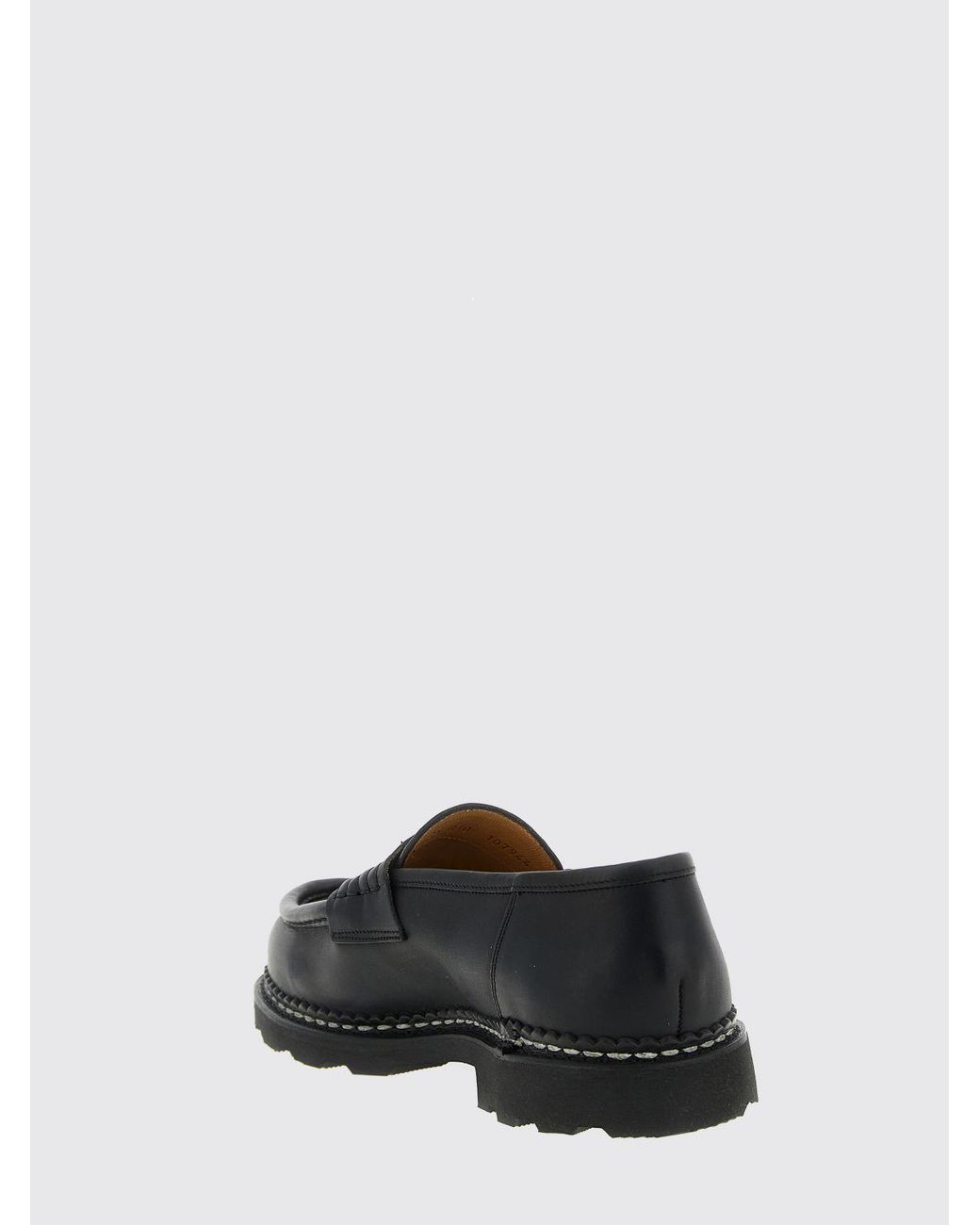 Paraboot White Reims Leather Loafers for men