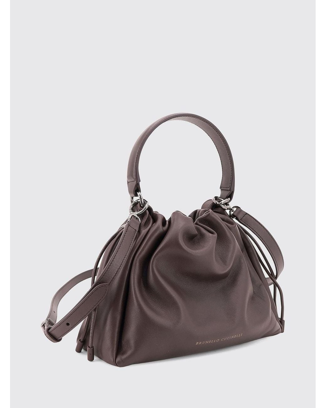 Brunello Cucinelli Brown Shoulder Bag