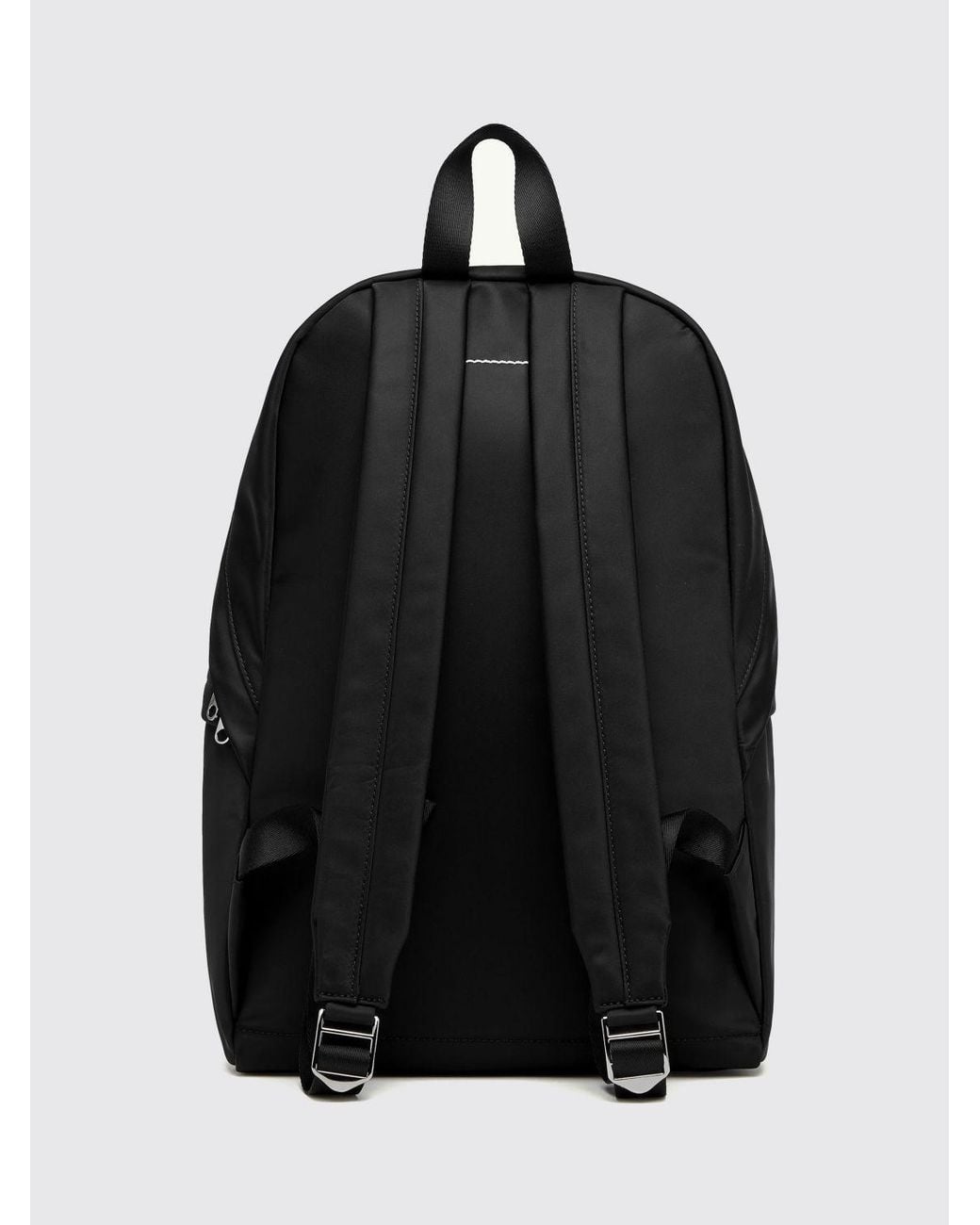 MM6 by Maison Margiela Black Backpack for men