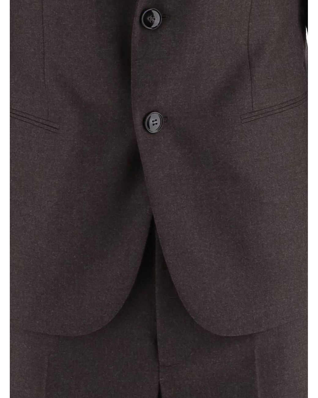 Giorgio Armani Black Suit for men