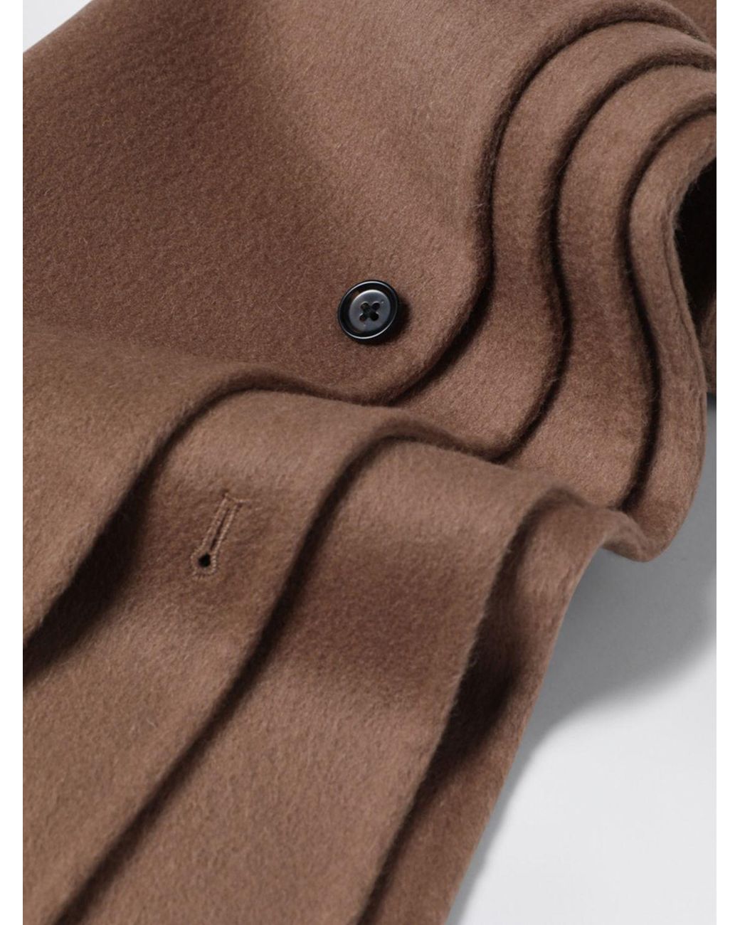 Sciarpa Rettangolare Micha di Almada Label in Brown