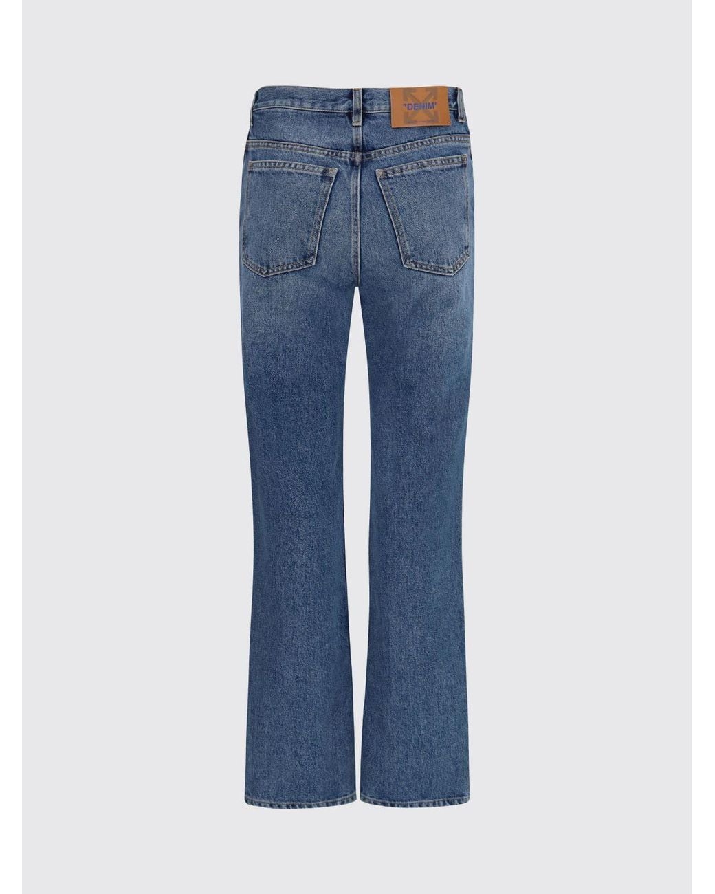 Off-White c/o Virgil Abloh Blue Venus Slim Fit Jeans