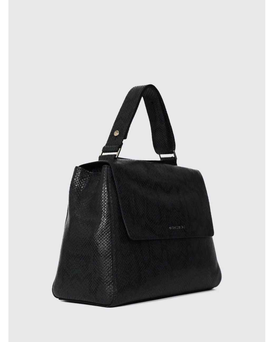 Orciani Black Medium Sveva Shoulder Bag
