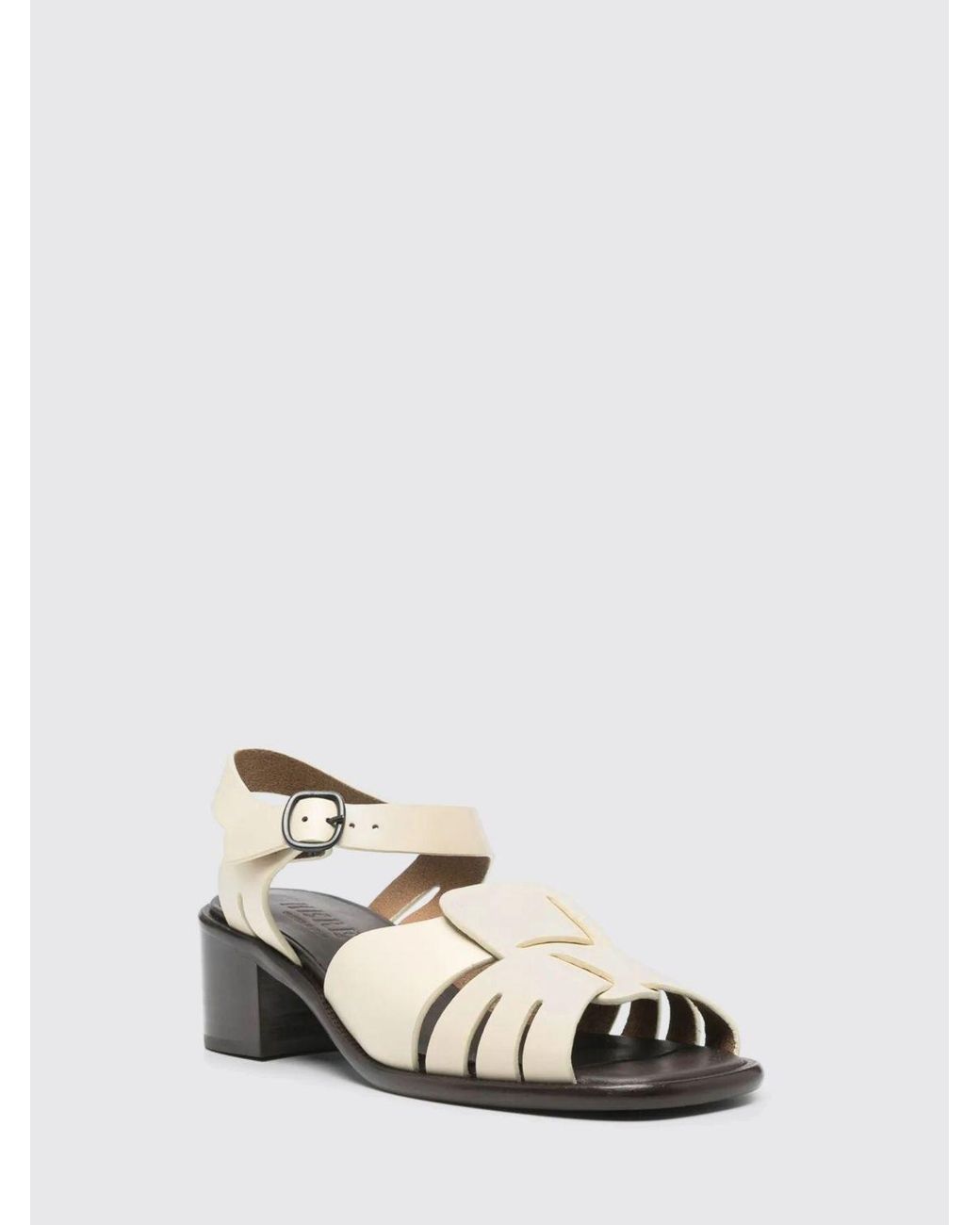 Hereu Natural Ancora Leather Sandals