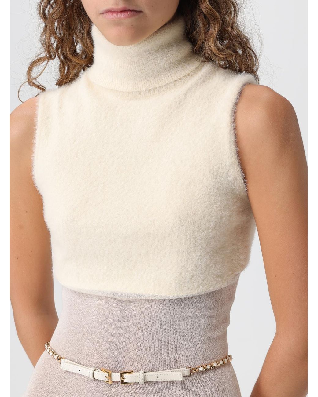 Elisabetta Franchi White Dress