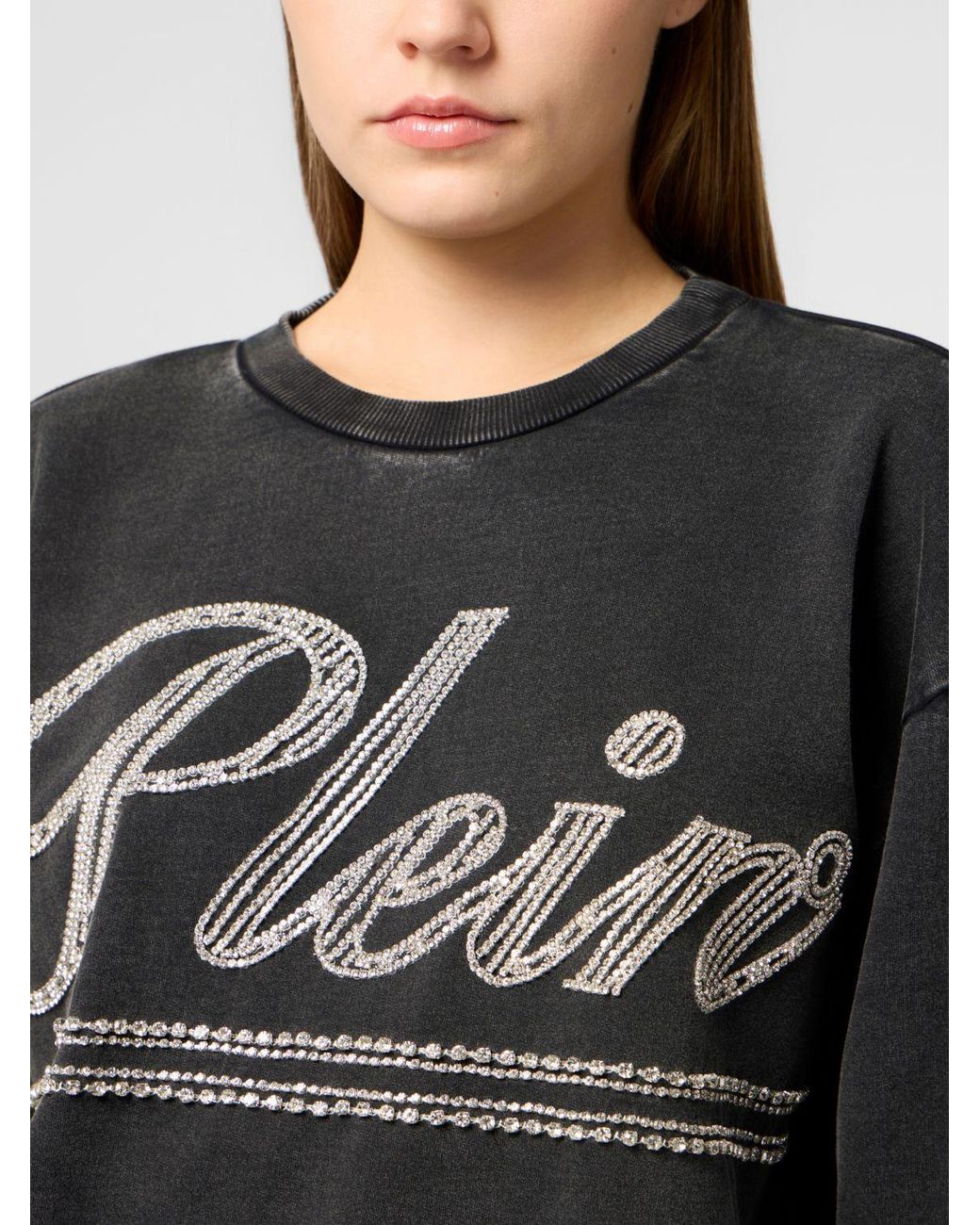 Philipp Plein Black Sweatshirt