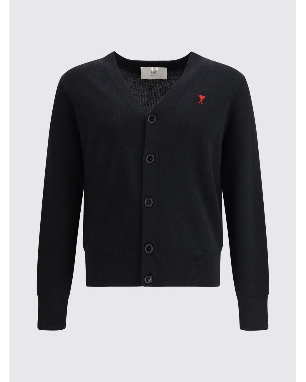 Cardigan En Laine AMI pour homme en coloris Blue