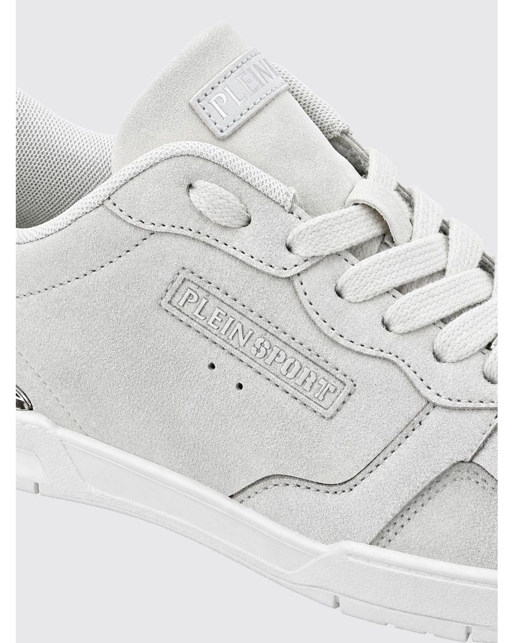 Philipp Plein White Viper Ii Nubuck Sneakers for men