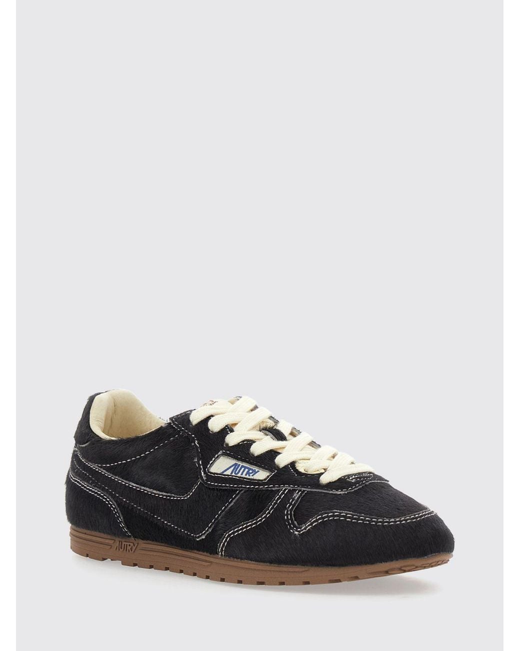 Autry White Windspin Low-Top Sneakers