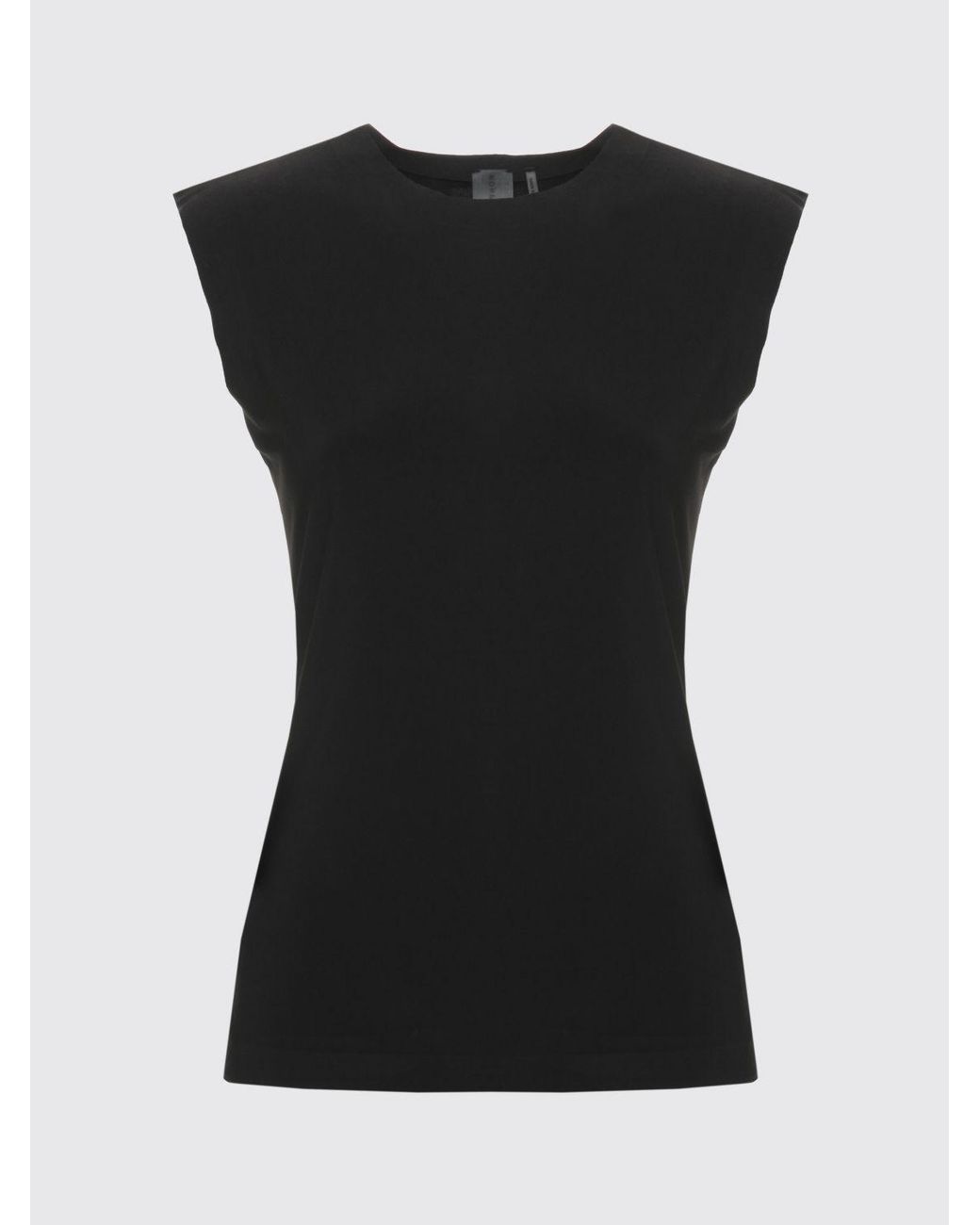 Norma Kamali Black Polyester Top
