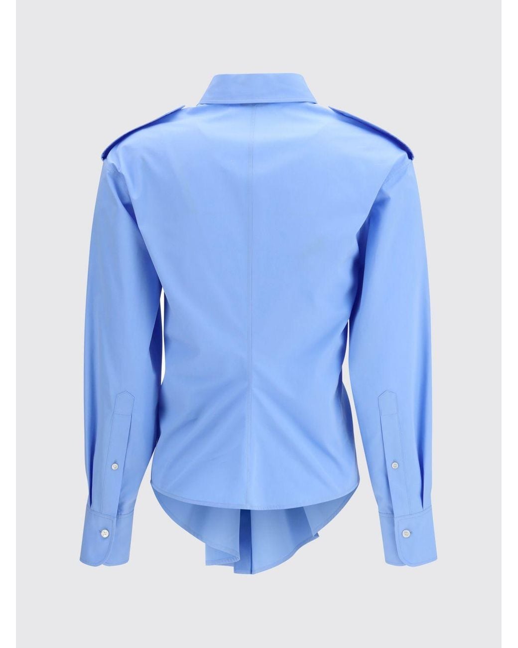 Alexander McQueen Blue Shirt