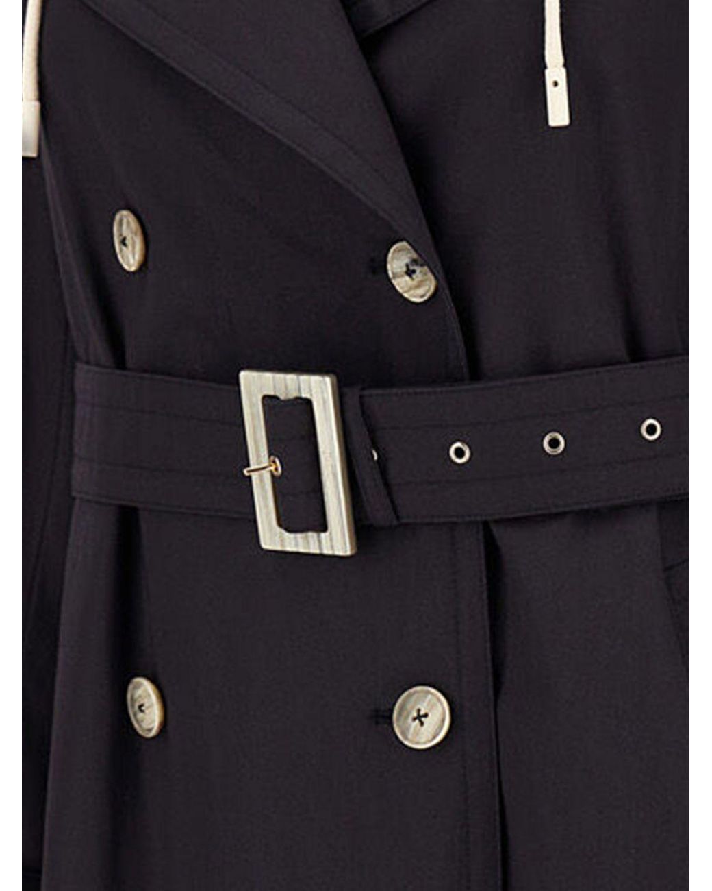 Trench Doppiopetto di Herno in Blue