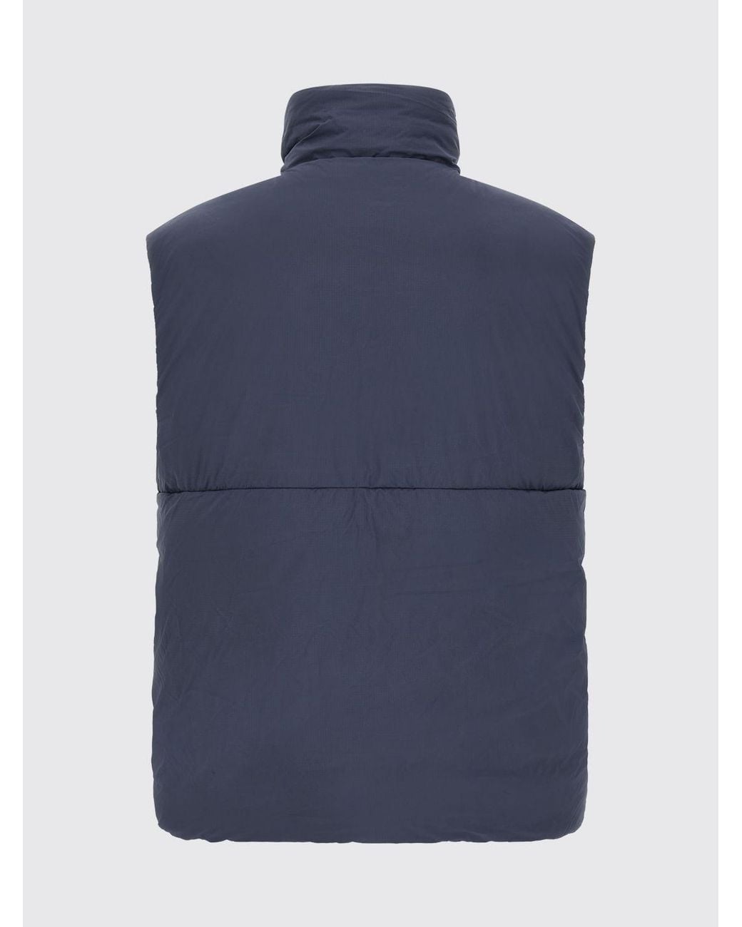 Canada Goose Blue High-Neck Quilted Water-Repellent Nylon Gilet for men