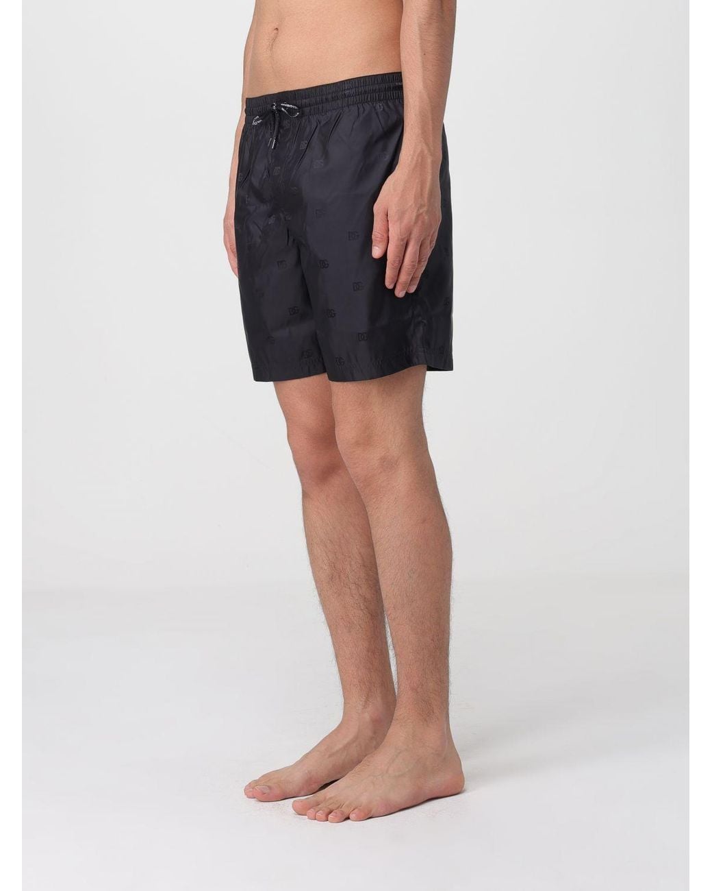 Dolce & Gabbana Blue Dolce &Amp Gabbana Nylon Swimsuit for men