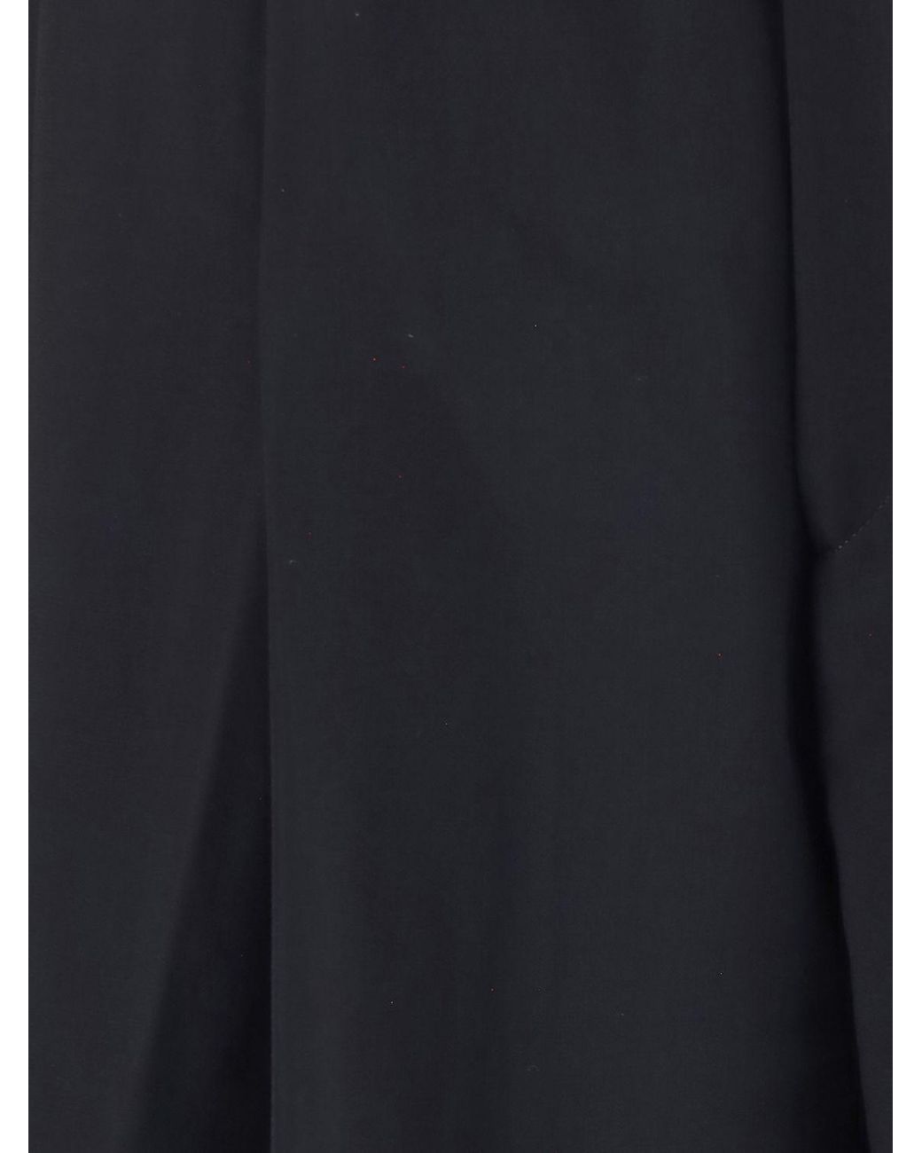 Giorgio Armani Blue Pleated Wide-Leg Wool Trousers for men