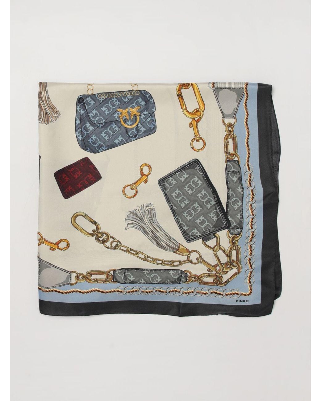 Pinko Gray Scarf